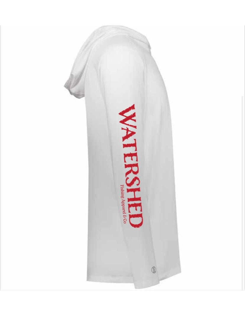 SPF 50+ Watershed\Hook and Paddle Hooded Fishing Shirt