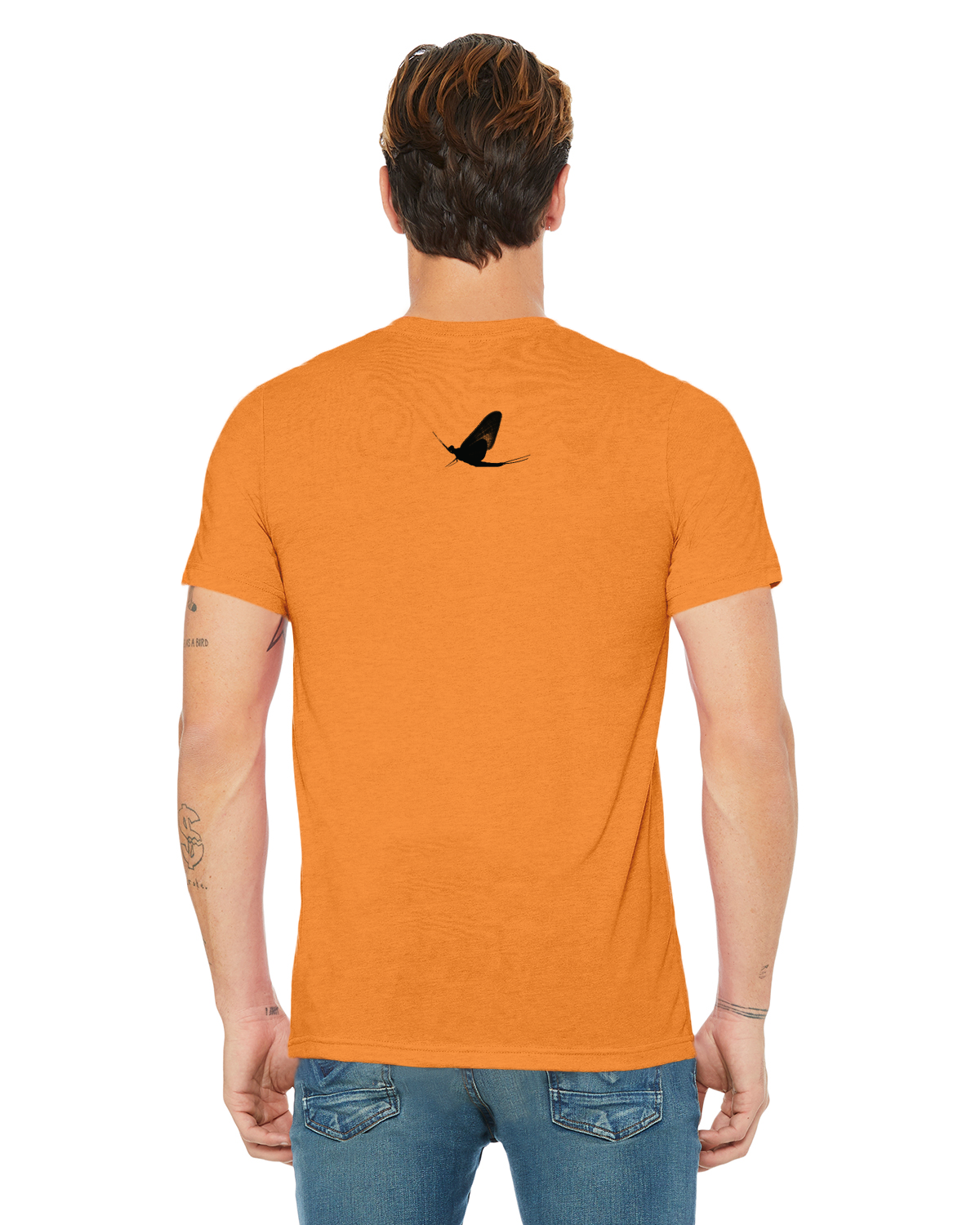 Watershed Fishing Apparel & Co. Classic Logo (Black) Unisex Triblend T-Shirt