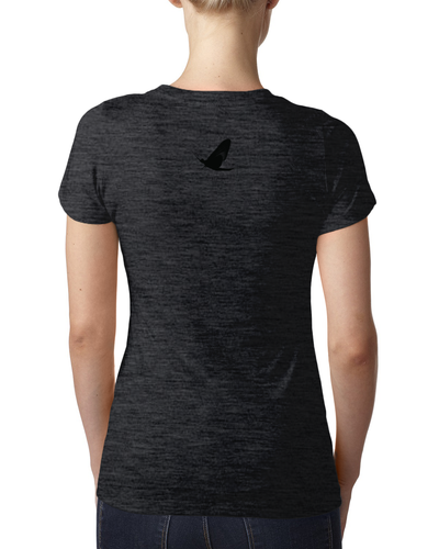 Watershed Fishing Apparel & Co. Classic Logo (Grey) Ladies' Triblend Crew