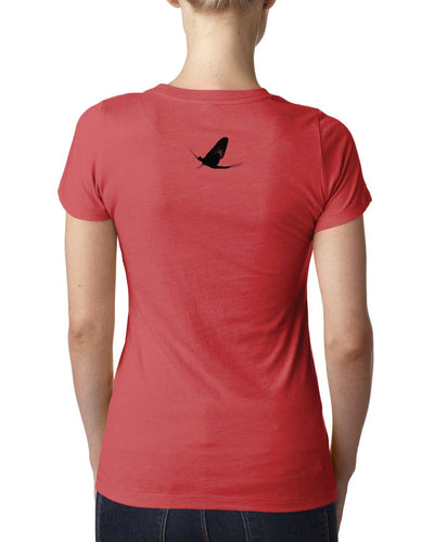 Watershed Fishing Apparel & Co. Classic Logo (Grey) Ladies' Triblend Crew