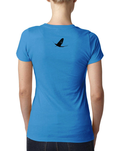 Watershed Fishing Apparel & Co. Classic Logo (Grey) Ladies' Triblend Crew