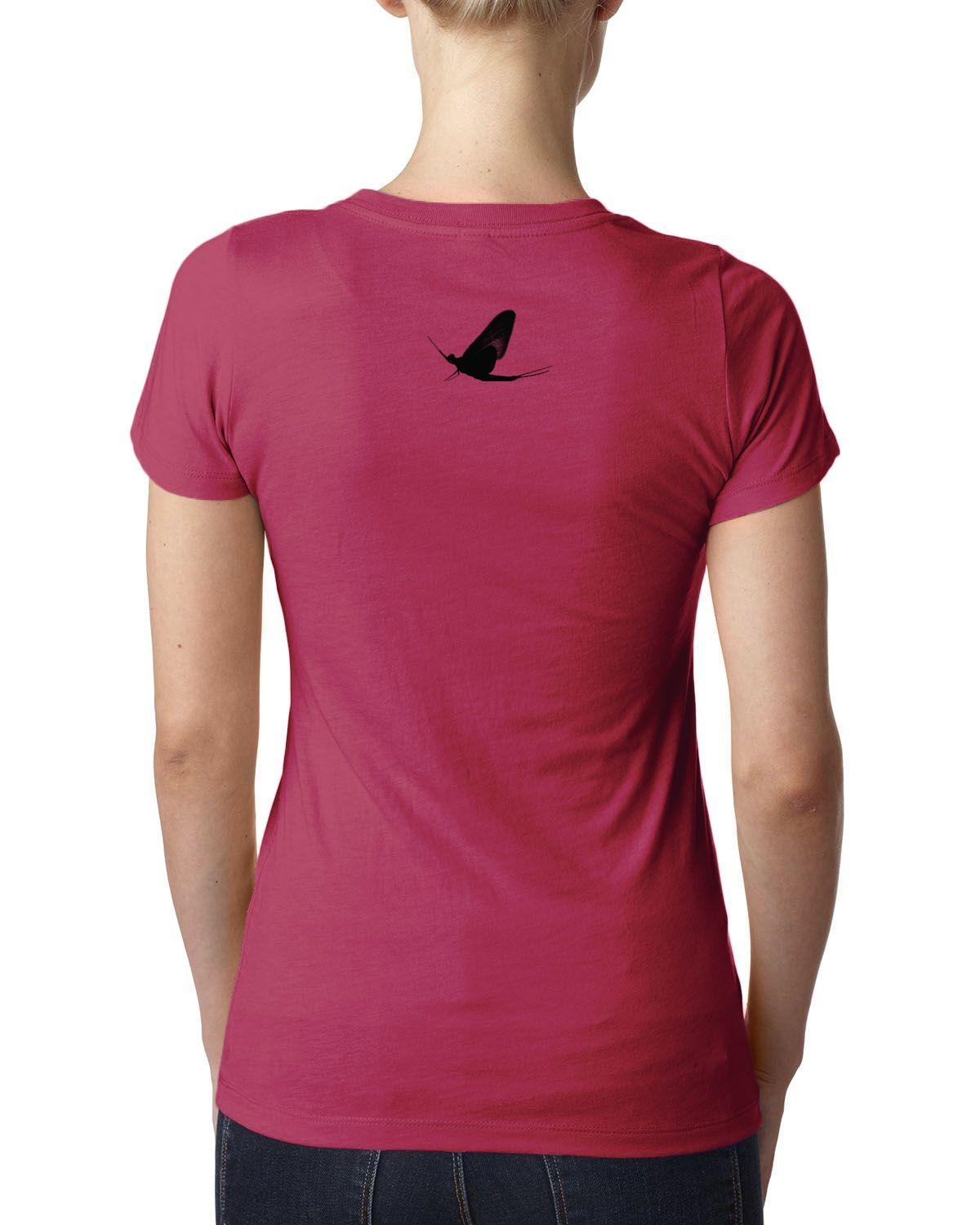 Watershed Fishing Apparel & Co. Classic Logo (Grey) Ladies' Triblend Crew