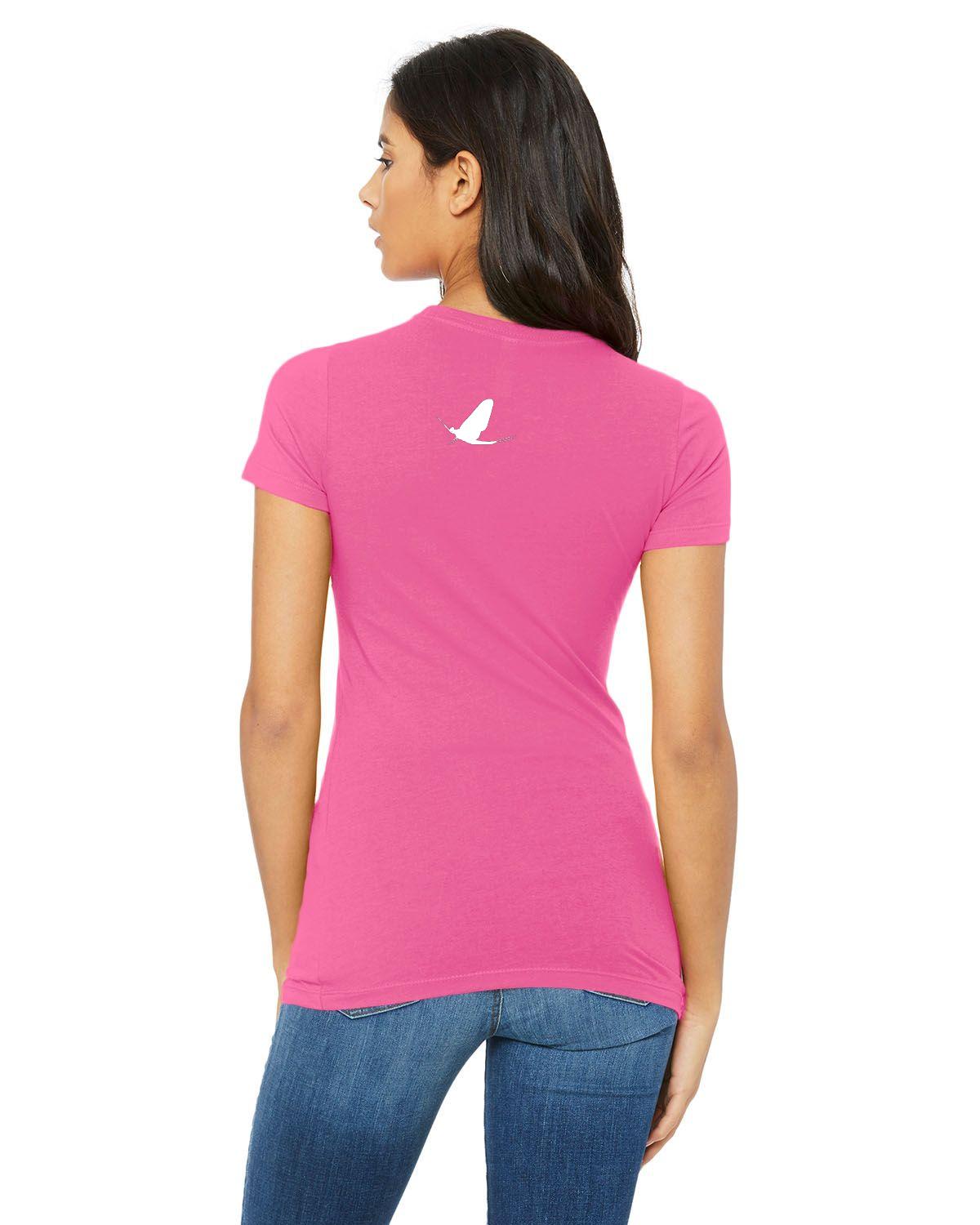 Watershed Fishing Apparel & Co. Classic Logo (White) Ladies' 'The Favorite' T-Shirt