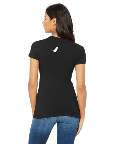 Watershed Fishing Apparel & Co. Classic Logo (White) Ladies' 'The Favorite' T-Shirt