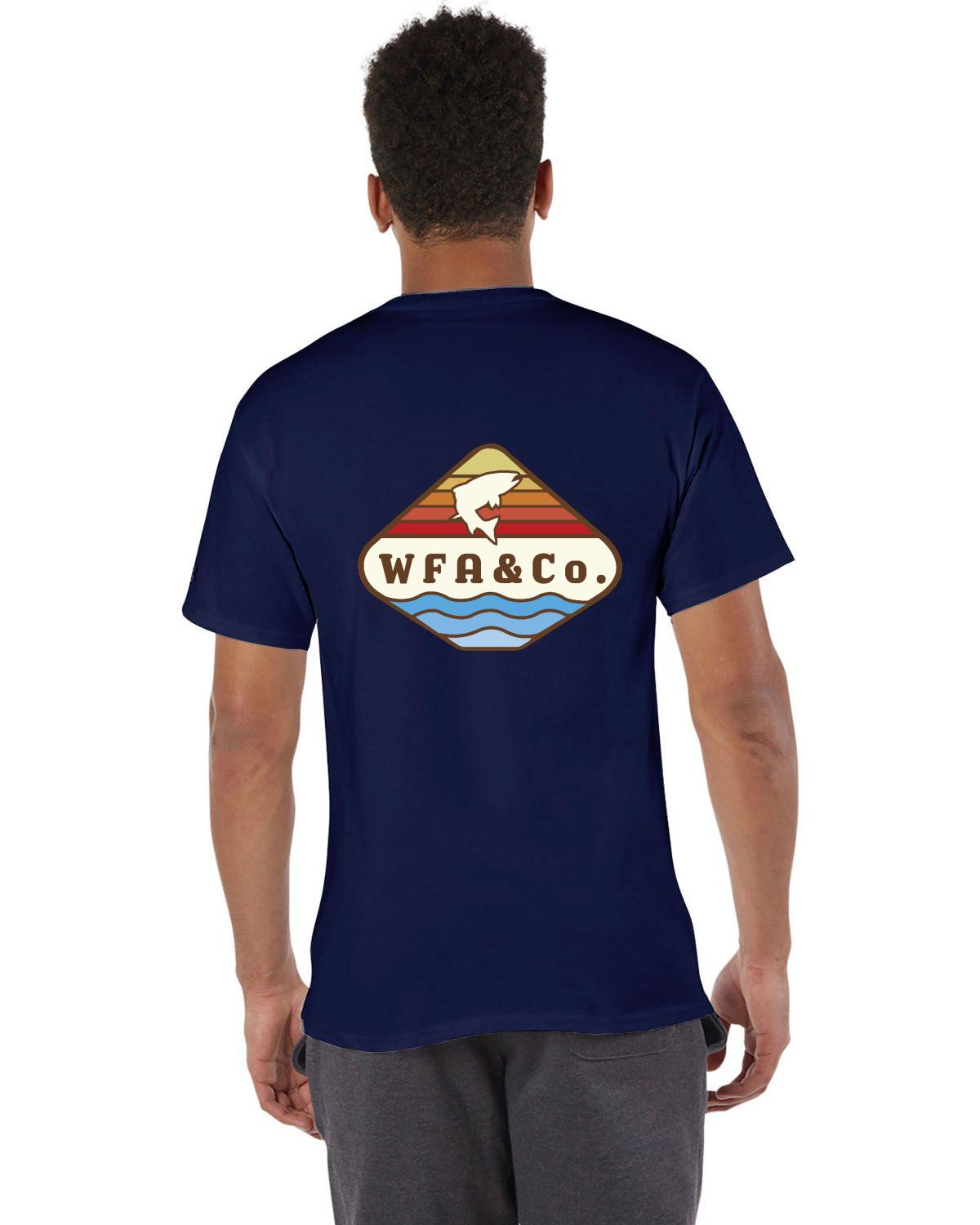 Watershed Fishing Apparel & Co. Signature Series Trout Sunset Champion T-Shirt