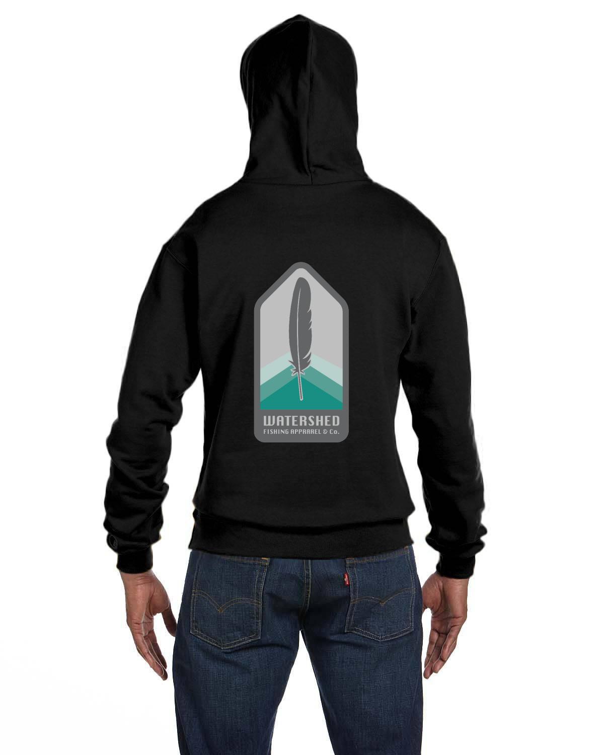Watershed Fishing Apparel & Co. Signature Series Eagle's Feather Champion Double Dry Eco Hoodie