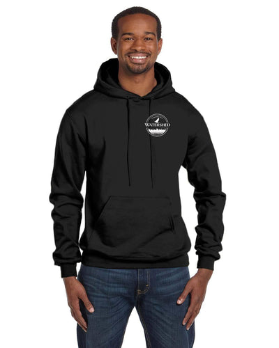 Watershed Fishing Apparel & Co. Signature Series Mayfly Sunset Champion Double Dry Eco Hoodie