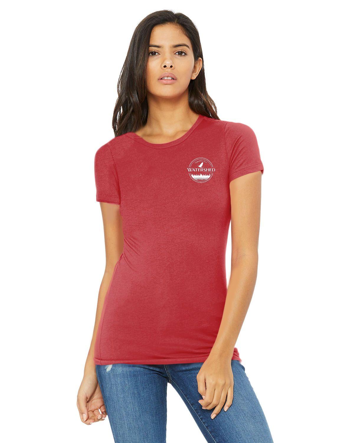 Watershed Fishing Apparel & Co. Signature Series Mayfly Sunset Ladies' "The Favorite" T-Shirt