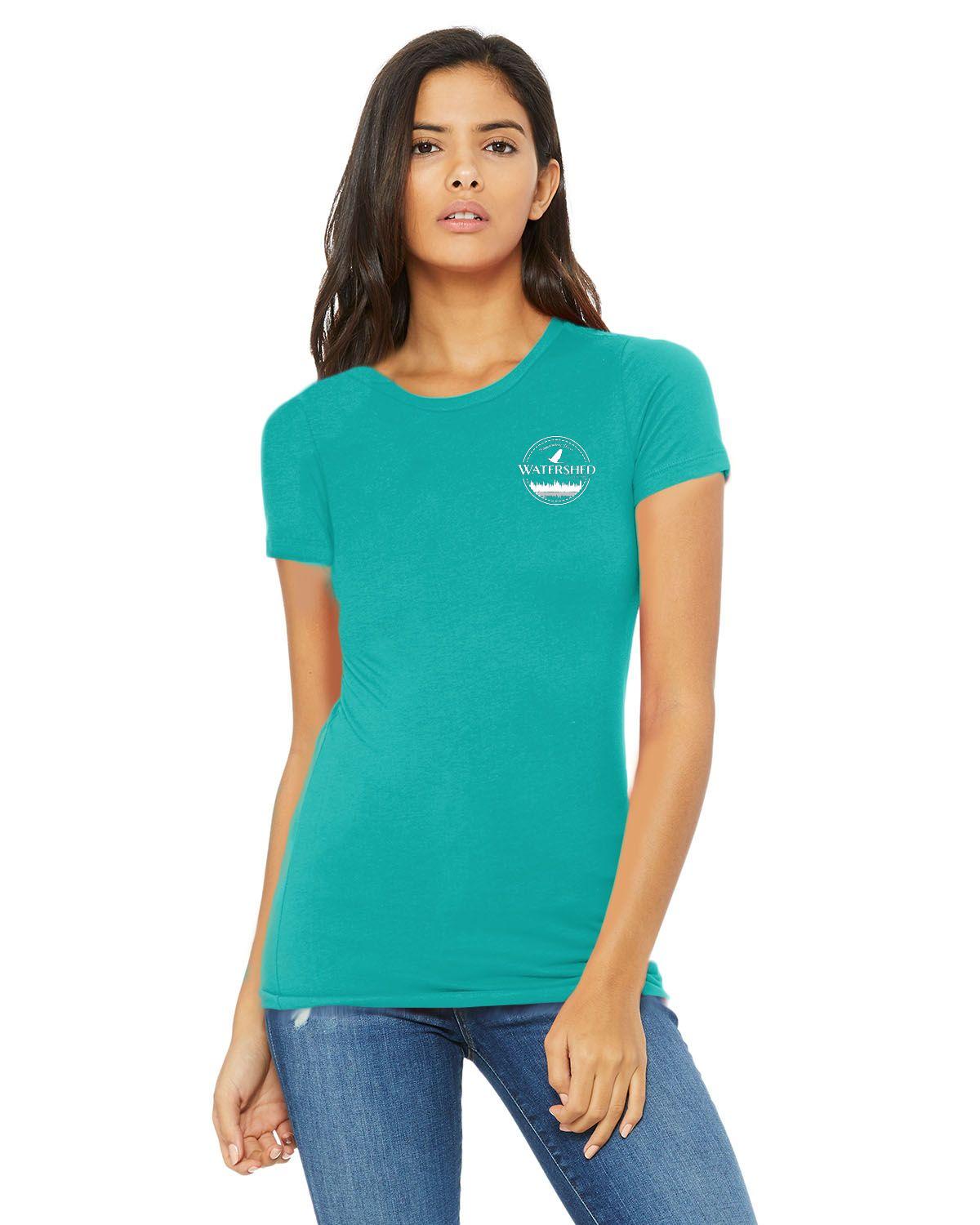 Watershed Fishing Apparel & Co. Signature Series Mayfly Sunset Ladies' "The Favorite" T-Shirt