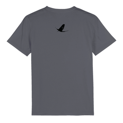 Watershed Fishing Apparel & Co. Classic Logo (Light Grey) Organic Unisex Crewneck T-shirt