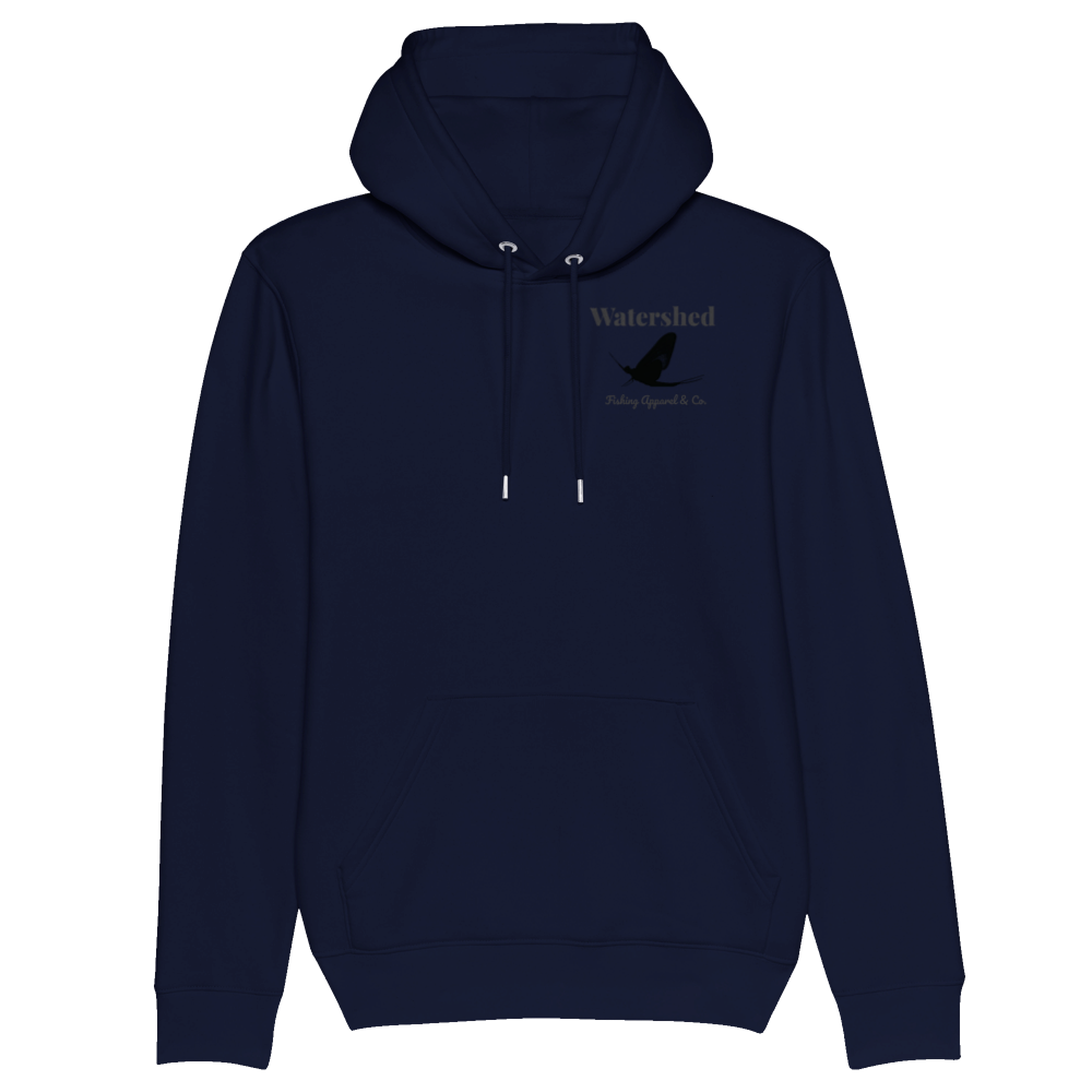 Watershed Fishing Apparel & Co. Mayfly Organic Unisex Pullover Hoodie