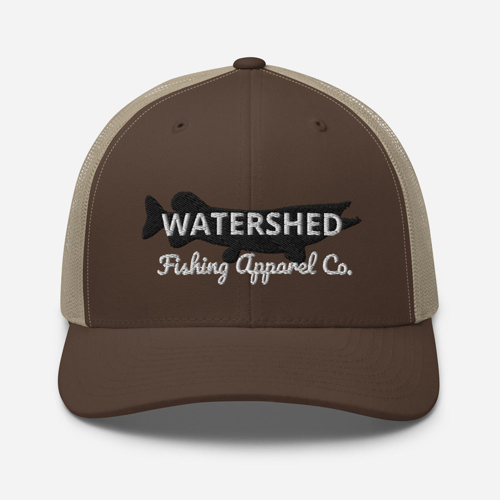 Watershed Fishing Apparel & Co. Musky Trucker Cap