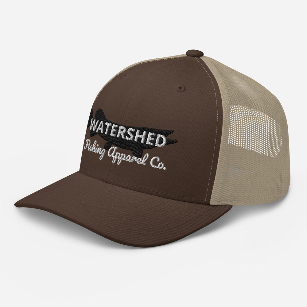 Watershed Fishing Apparel & Co. Musky Trucker Cap