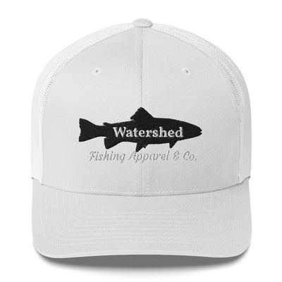 Watershed Fishing Apparel & Co. Embroidered Trout Trucker Cap